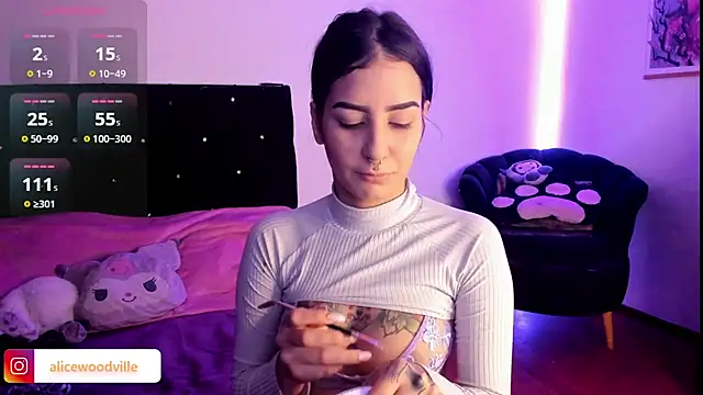 Snapshot of Alice_woodville chatting on December 30, 11:38 pm Alice woodville online show from December 30, 11:38 pm