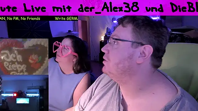 der alex38 online show from January 31, 9:05 pm