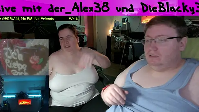 der alex38 online show from February 9, 12:06 am