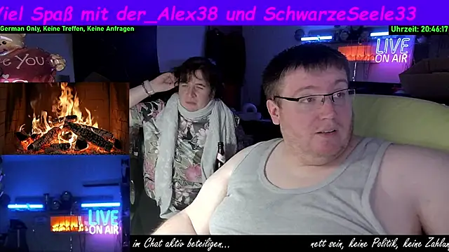 der alex38 online show from April 11, 6:45 pm