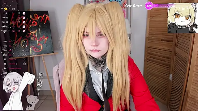 Snapshot of mekurisu chatting on April 26, 1:03 am mekurisu online show from April 26, 1:03 am