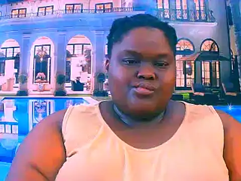 Snapshot of EbonyHotBuns chatting on July 7, 7:34 am EbonyHotBuns online show from July 7, 7:34 am