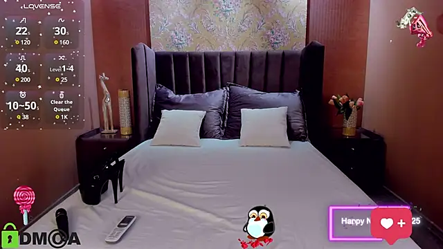 Snapshot of EmmaSparky chatting on February 15, 8:11 pm EmmaSparky online show from February 15, 8:11 pm