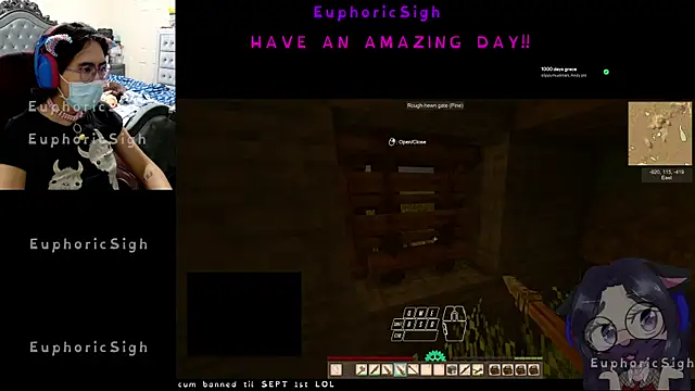 Snapshot of EuphoricSigh chatting on May 25, 1:44 am EuphoricSigh online show from May 25, 1:44 am