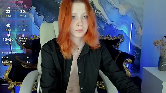 Snapshot of MagicLilu chatting on February 4, 2:39 am MagicLilu online show from February 4, 2:39 am