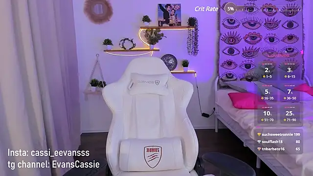 Snapshot of Cassie_Ice chatting on March 23, 6:26 am Cassie Ice online show from March 23, 6:26 am
