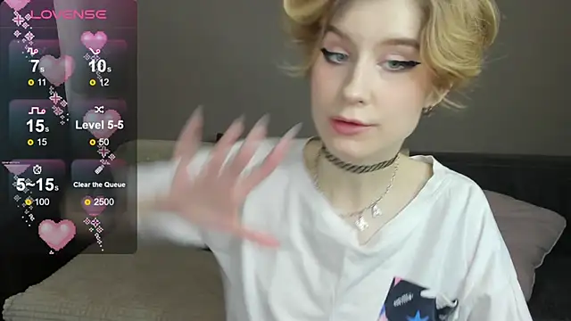 Angel Jules online show from February 22, 1:00 am