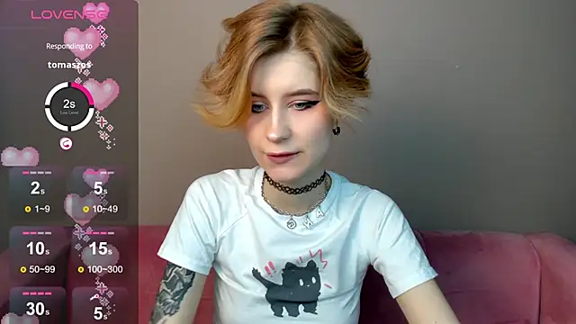 Angel Jules online show from March 3, 12:59 am