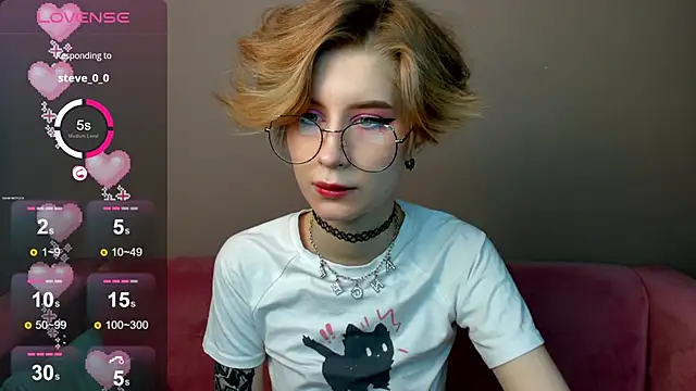 Angel Jules online show from March 14, 1:05 am