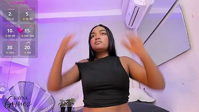 Snapshot of kayna_gomez chatting on October 15, 7:58 pm kayna gomez online show from October 15, 7:58 pm