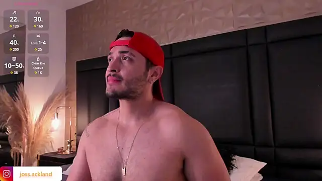 JossAckland online show from December 3, 7:45 pm