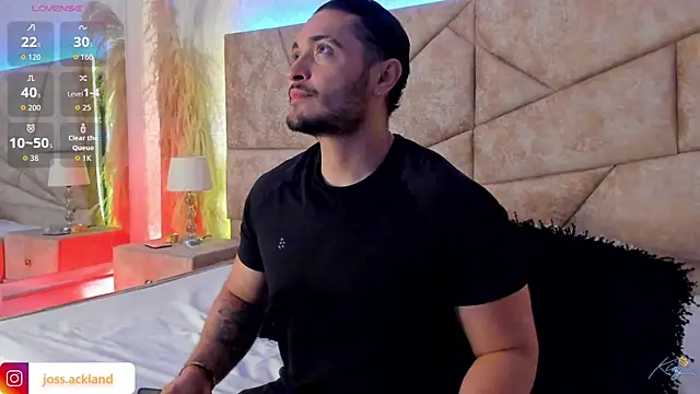 JossAckland online show from January 10, 8:10 pm