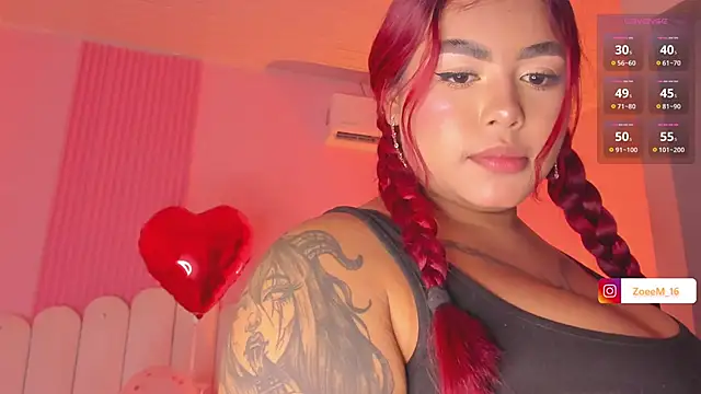 Zoe1 2 online show from February 13, 8:16 pm