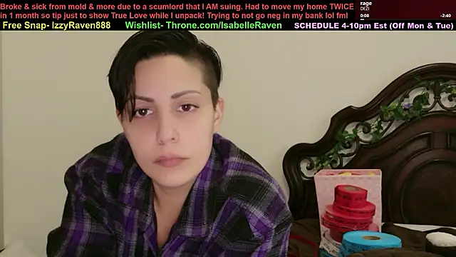 IsabelleRaven online show from March 10, 6:24 pm