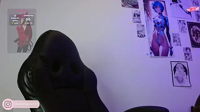 Snapshot of CelesteAyase chatting on February 13, 2:07 am CelesteAyase online show from February 13, 2:07 am