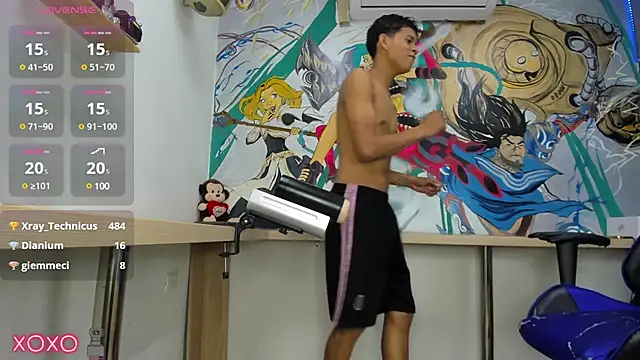 Snapshot of Jeffry_wolvess chatting on January 8, 7:24 pm Jeffry wolvess online show from January 8, 7:24 pm