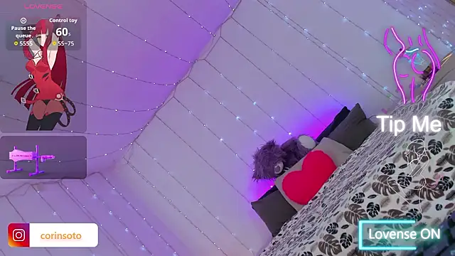 corinmasterx online show from February 18, 9:00 pm