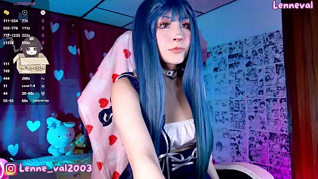 Snapshot of Lenneval1 chatting on May 3, 4:07 am Lenneval1 online show from May 3, 4:07 am