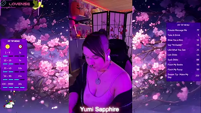 yumi sapphire online show from April 15, 5:42 pm