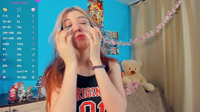 Snapshot of _Mindy_ chatting on February 27, 2:55 am Mindy online show from February 27, 2:55 am