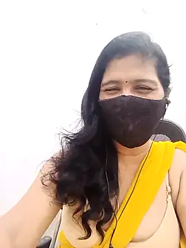 Snapshot of Lucky-Deepthi chatting on April 23, 12:34 am Lucky-Deepthi online show from April 23, 12:34 am