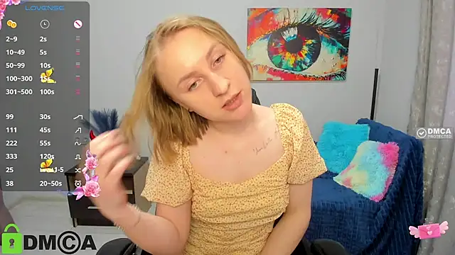 BeautyBlondy online show from May 25, 12:22 pm