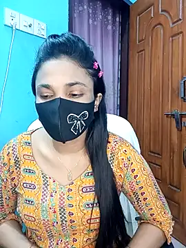 Snapshot of Anika-1 chatting on February 3, 9:19 am Anika-1 online show from February 3, 9:19 am