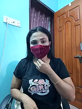 Snapshot of Anika-1 chatting on February 4, 9:49 am Anika-1 online show from February 4, 9:49 am