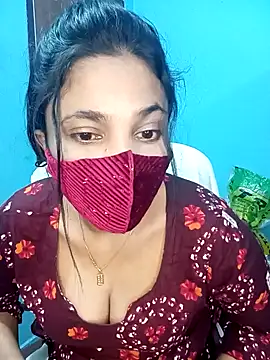 Snapshot of Anika-1 chatting on February 7, 12:53 am Anika-1 online show from February 7, 12:53 am