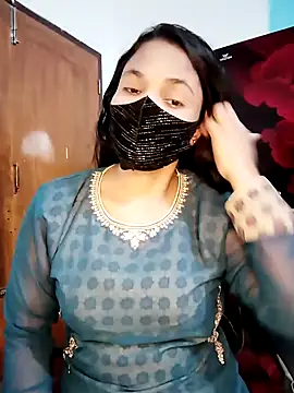 Snapshot of Anika-1 chatting on October 9, 8:45 am Anika-1 online show from October 9, 8:45 am