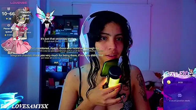 Snapshot of Lovelyamyy chatting on June 25, 2:00 am Lovelyamyy online show from June 25, 2:00 am