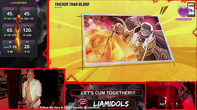 Snapshot of LiamIdols chatting on January 16, 6:48 pm LiamIdols online show from January 16, 6:48 pm