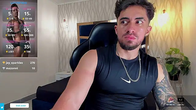 Snapshot of Brad_Summer chatting on January 16, 5:28 pm Brad Summer online show from January 16, 5:28 pm