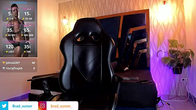 Snapshot of Brad_Summer chatting on February 4, 5:41 pm Brad Summer online show from February 4, 5:41 pm