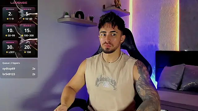 Snapshot of Brad_Summer chatting on July 6, 5:59 pm Brad Summer online show from July 6, 5:59 pm