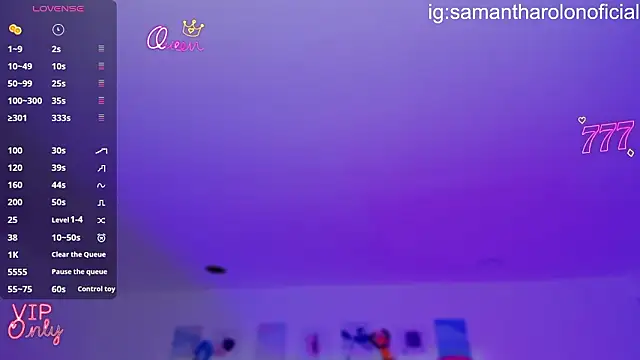 Samantha Rolon online show from March 26, 2:39 am