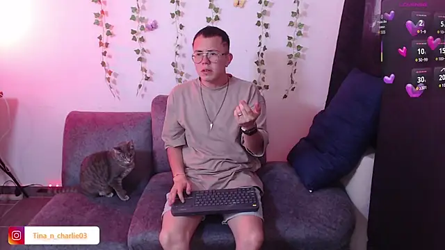 Tina 4 Charlie online show from April 1, 2:14 pm