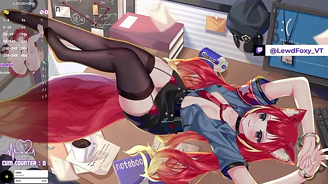 Snapshot of LewdKira_VT chatting on February 25, 5:22 pm LewdKira VT online show from February 25, 5:22 pm