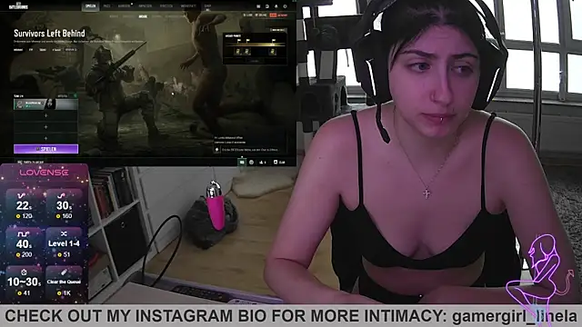 Snapshot of Gamergirl-Linela chatting on September 26, 3:16 pm Gamergirl-Linela online show from September 26, 3:16 pm