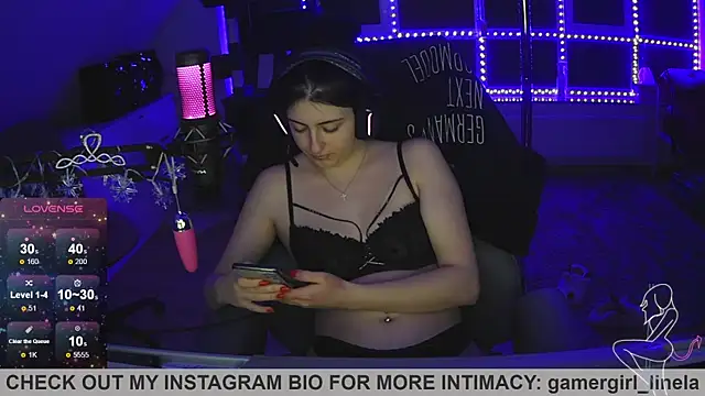 Gamergirl-Linela online show from November 28, 6:43 pm