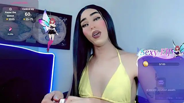 emelly horny  online show from March 1, 7:59 pm