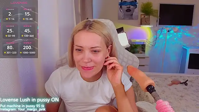 Snapshot of Margony chatting on July 18, 4:27 am Margony online show from July 18, 4:27 am