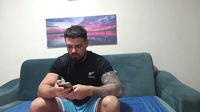 Tiberius hunk online show from October 22, 8:47 am