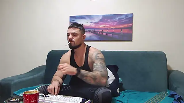 Tiberius hunk online show from January 13, 5:13 am