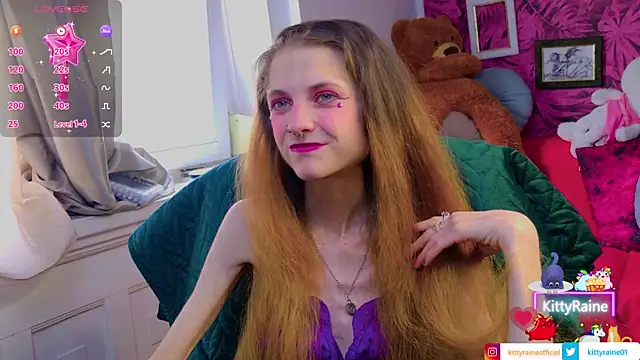 Snapshot of KittyRaine chatting on May 15, 12:56 pm KittyRaine online show from May 15, 12:56 pm