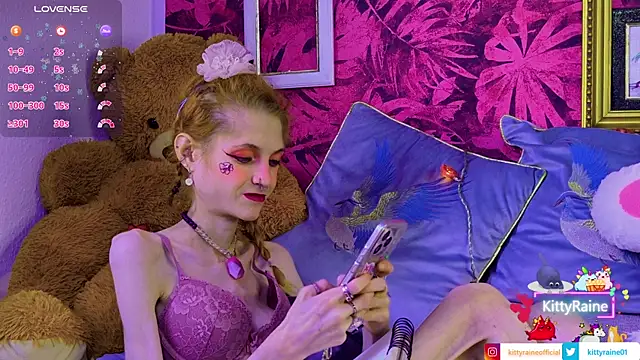 Snapshot of KittyRaine chatting on July 14, 12:55 pm KittyRaine online show from July 14, 12:55 pm