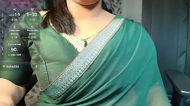 Snapshot of _Lisha_ chatting on September 23, 4:21 pm Lisha online show from September 23, 4:21 pm