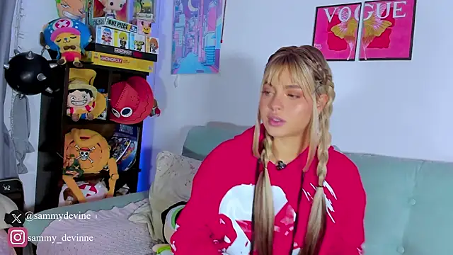 sammy devinne online show from April 20, 9:16 pm