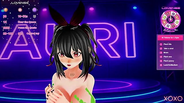 Auri Hikaru online show from October 11, 8:18 pm