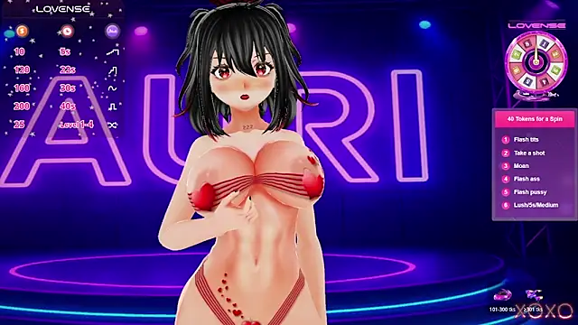 Auri Hikaru online show from November 7, 7:03 pm